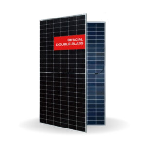 Tấm pin năng lượng mặt trời AE Solar 580Wp 2 Mặt Kính Công Nghệ Đức N-Type Topcon, Hàng Chính Hãng Mới 100%