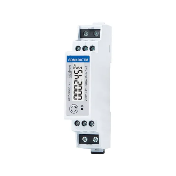 Đồng Hồ Đo Điện Năng EASTRON SDM120CTM-40mA (1 Pha, Kèm CT 200A/40mA)