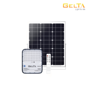 Đèn Pha Năng Lượng Mặt Trời Gelta FZB100 – 100W | Sáng Rộng, Bền Bỉ, Đáng Tin Cậy