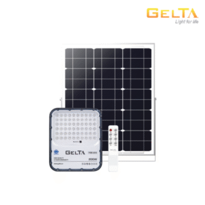 Đèn Pha Năng Lượng Mặt Trời Gelta FZB200 – 200W | Sáng Mạnh, Bền Bỉ, Chiếu Rộng