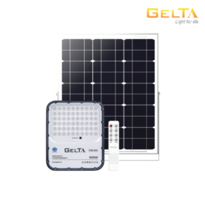 Đèn Pha Năng Lượng Mặt Trời Gelta FZB300 – 300W | Siêu Sáng, Tự Động, Bền Bỉ
