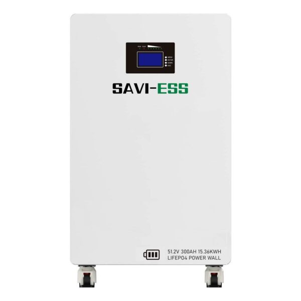 Pin Lưu Trữ Lithium SAVI-ESS 51.2V 300AH – 15.36kWh